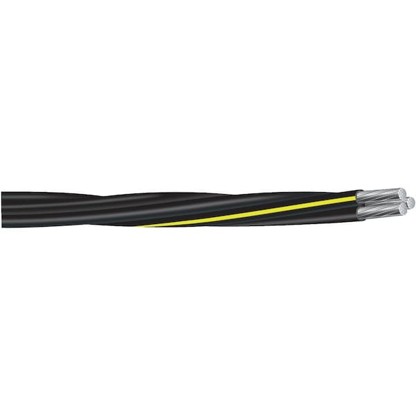 Non-Metallic Underground Feeder Cable, UF-B, 2 AWG, 500 ft